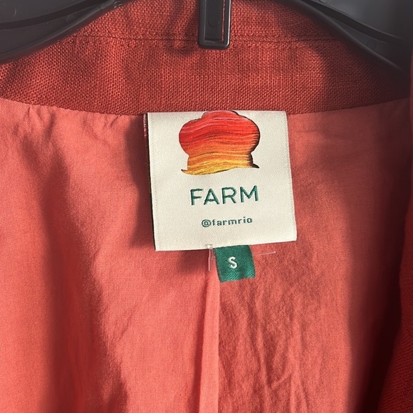 FARM Rio Orange Blazer - Picture 7 of 7